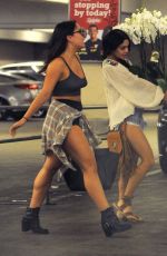 VANESSA and STELLA HUDGENS Out and About in Los Angeles 09/28/2015