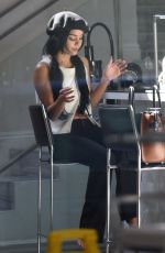 VANESSA HUDGENS at Lack Nail Bar in Beverly Hills 09/17/2015