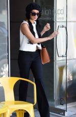 VANESSA HUDGENS at Lack Nail Bar in Beverly Hills 09/17/2015