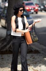VANESSA HUDGENS at Lack Nail Bar in Beverly Hills 09/17/2015