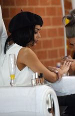 VANESSA HUDGENS at Lack Nail Bar in Beverly Hills 09/17/2015
