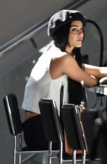 VANESSA HUDGENS at Lack Nail Bar in Beverly Hills 09/17/2015