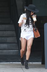 VANESSA HUDGENS in Cut-off Out in West Hollywood 09/10/2015