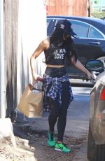 VANESSA HUDGENS Leaves a Sturbucks in Los Angeles 09/17/2015