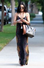 VANESSA HUDGENS Out and About in Studio City 09/01/2015