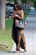 VANESSA HUDGENS Out and About in Studio City 09/01/2015