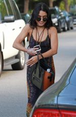 VANESSA HUDGENS Out and About in Studio City 09/01/2015