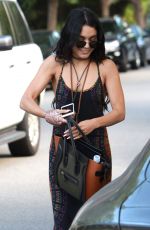 VANESSA HUDGENS Out and About in Studio City 09/01/2015