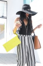 VANESSA HUDGENS Shopping at Planet Blue in Beverly Hills 09/23/2015