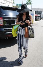 VANESSA HUDGENS Shopping at Planet Blue in Beverly Hills 09/23/2015