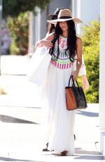 VANESSA HUDGENS Shopping at Rebecca Minkoff in West Hollywood 09/17/2015