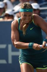 VICTORIA AZARENKA at 1st Round of US Open in New York 08/31/2015