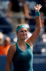VICTORIA AZARENKA at 1st Round of US Open in New York 08/31/2015