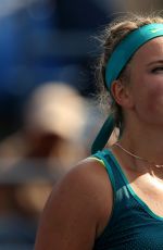 VICTORIA AZARENKA at 1st Round of US Open in New York 08/31/2015