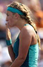 VICTORIA AZARENKA at 1st Round of US Open in New York 08/31/2015