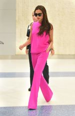 VICTORIA BECKHAM Arrives at JFK Airport in New York 09/07/205