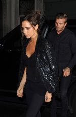 VICTORIA BECKHAM at Dinner Party at Her Store in London 09/22/2015