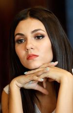 VICTORIA JUSTIC at Love Song to the Earth Press Conference in Washington 09/24/2015