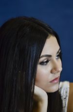 VICTORIA JUSTIC at Love Song to the Earth Press Conference in Washington 09/24/2015