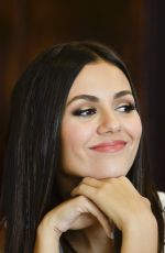 VICTORIA JUSTIC at Love Song to the Earth Press Conference in Washington 09/24/2015