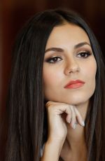 VICTORIA JUSTIC at Love Song to the Earth Press Conference in Washington 09/24/2015