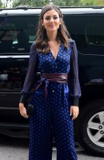 VICTORIA JUSTICE at Diane Von Furstenberg Fashion Show in New York 09/13/2015