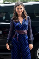 VICTORIA JUSTICE at Diane Von Furstenberg Fashion Show in New York 09/13/2015