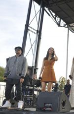 VICTORIA JUSTICE at Rally for Moral Action on Climate Justice in Washington 09/24/2015