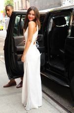 VICTORIA JUSTICE at The Tonight Show Starring Jimmy Fallon 08/31/2015