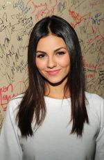 VICTORIA JUSTICE on the Set of Good Day New York 09/16/2015