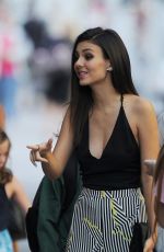 VICTORIA JUSTICE Out and About in New York 09/17/2015