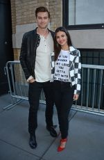 VICTORIA JUSTICE Promotes No Kiss List at Apple Store in Soho 09/16/2015