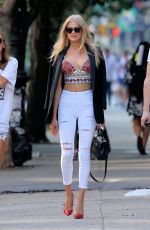VITA SIDORKINA Leaves Cipriani Soho in New York 09/03/2015