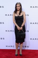 WINONA RYDER at Marc Jacobs Fashion Show at NYFW 09/17/2015