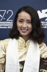 YANGSHIK TSO at Tharlo Photocall at 2015 Venice Film Festival