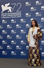 YANGSHIK TSO at Tharlo Photocall at 2015 Venice Film Festival