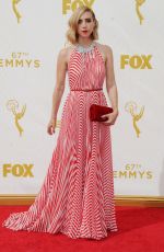 ZOE KAZAN at 2015 Emmy Awards in Los Angeles 09/20/2015