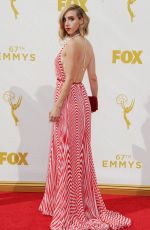 ZOE KAZAN at 2015 Emmy Awards in Los Angeles 09/20/2015