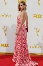 ZOE KAZAN at 2015 Emmy Awards in Los Angeles 09/20/2015
