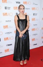 ZOE KAZAN at Our Brand is Crisis Premiere at 2015 Toronto International Film Festival 09/11/2015