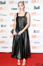 ZOE KAZAN at Our Brand is Crisis Premiere at 2015 Toronto International Film Festival 09/11/2015