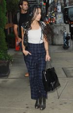 ZOE KRAVITZ Out and About in New York 09/10/2015