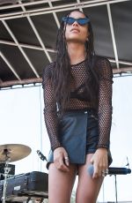 ZOE KRAVITZ Performs at 2015 Budweiser Made in America Festival at Benjamin Franklin Parkway in Philadelphia