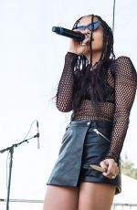 ZOE KRAVITZ Performs at 2015 Budweiser Made in America Festival at Benjamin Franklin Parkway in Philadelphia