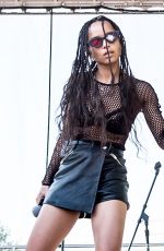 ZOE KRAVITZ Performs at 2015 Budweiser Made in America Festival at Benjamin Franklin Parkway in Philadelphia