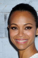 ZOE SALDANA at go90 Social Entertainment Platform VIP Sneak Peak in Los Angeles 09/24/2015