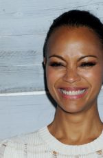 ZOE SALDANA at go90 Social Entertainment Platform VIP Sneak Peak in Los Angeles 09/24/2015