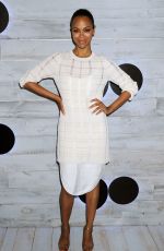 ZOE SALDANA at go90 Social Entertainment Platform VIP Sneak Peak in Los Angeles 09/24/2015
