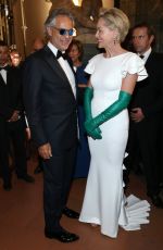 \sharon stone at 2015 Celebrity Fight Night Italy Gala Benefiting A.Bocelli Foundation 09/13/2015
