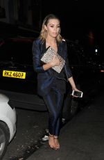 ABIGAIL ABBEY CLANCY Leaves Soho House in London 10/27/2015
